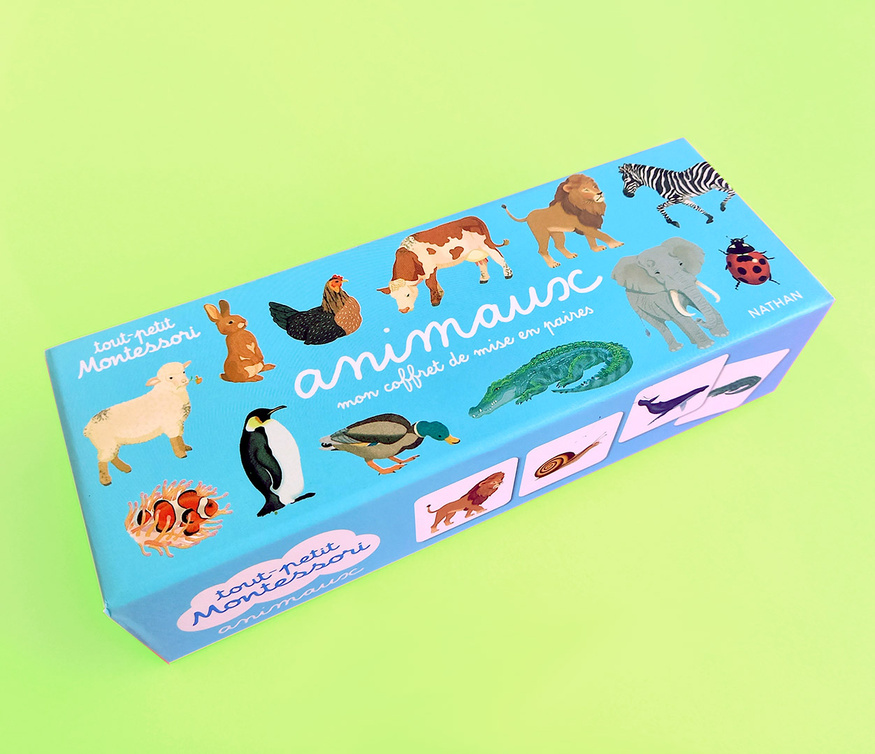 Montessori memo animaux